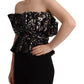 Elegant Strapless Sequined Top - SEHABRANDS