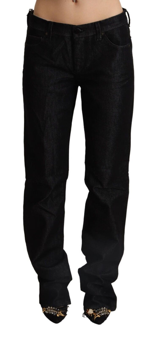 Chic Straight Cut Low Waist Jeans - SEHABRANDS