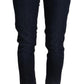 Slim Fit Dark Blue Denim Elegance - SEHABRANDS