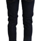 Slim Fit Dark Blue Denim Elegance - SEHABRANDS