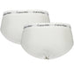 White Cotton Men Brief - SEHABRANDS