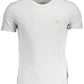 Gray Cotton Men T-Shirt - SEHABRANDS