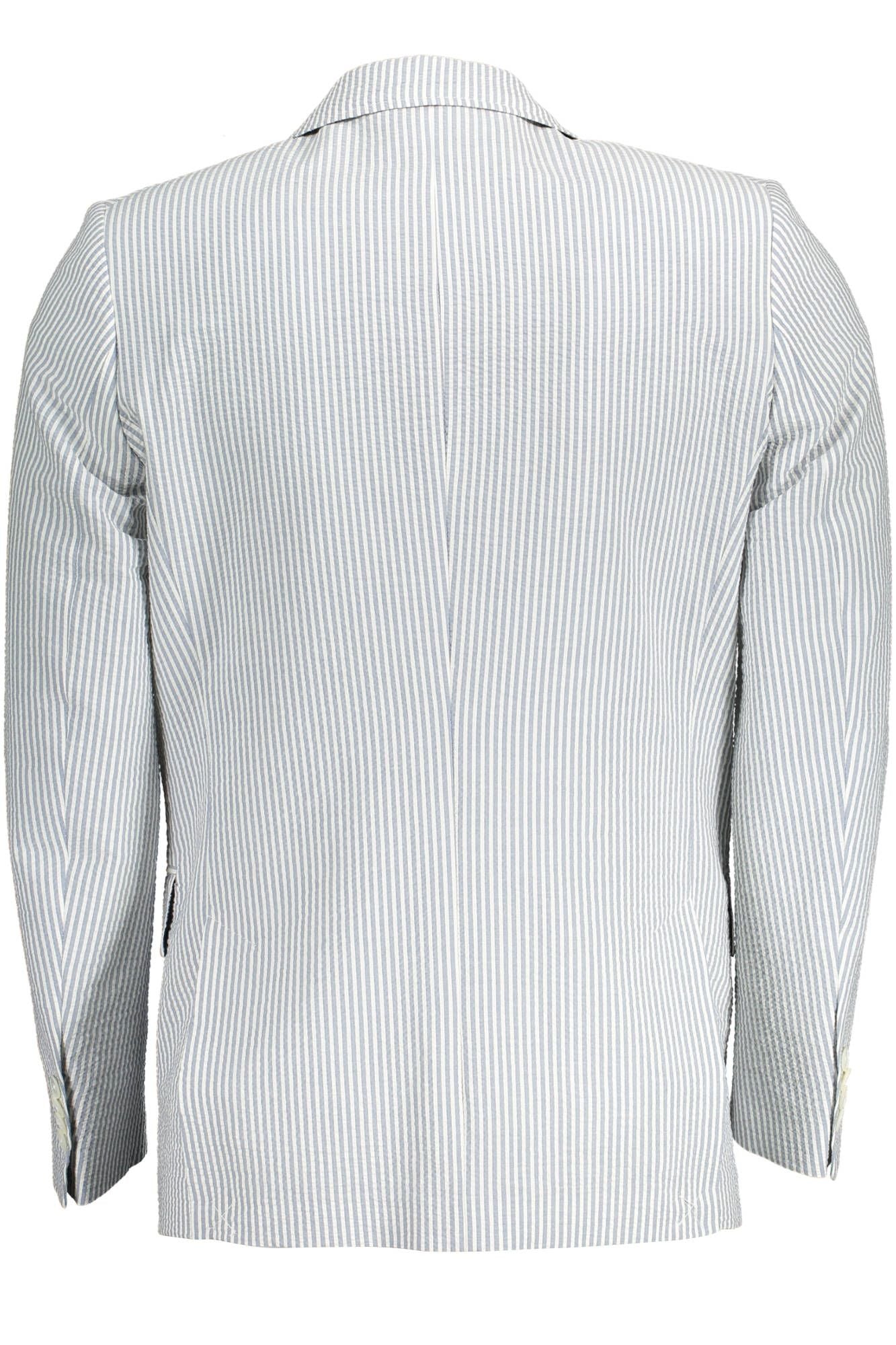 White Cotton Men Jacket - SEHABRANDS