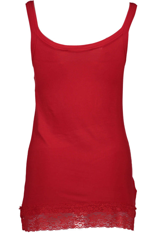 Red Cotton Women Top - SEHABRANDS