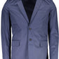 Blue Cotton Men Jacket - SEHABRANDS