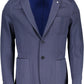 Blue Cotton Men Jacket - SEHABRANDS