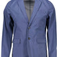 Blue Nylon Men Jacket - SEHABRANDS