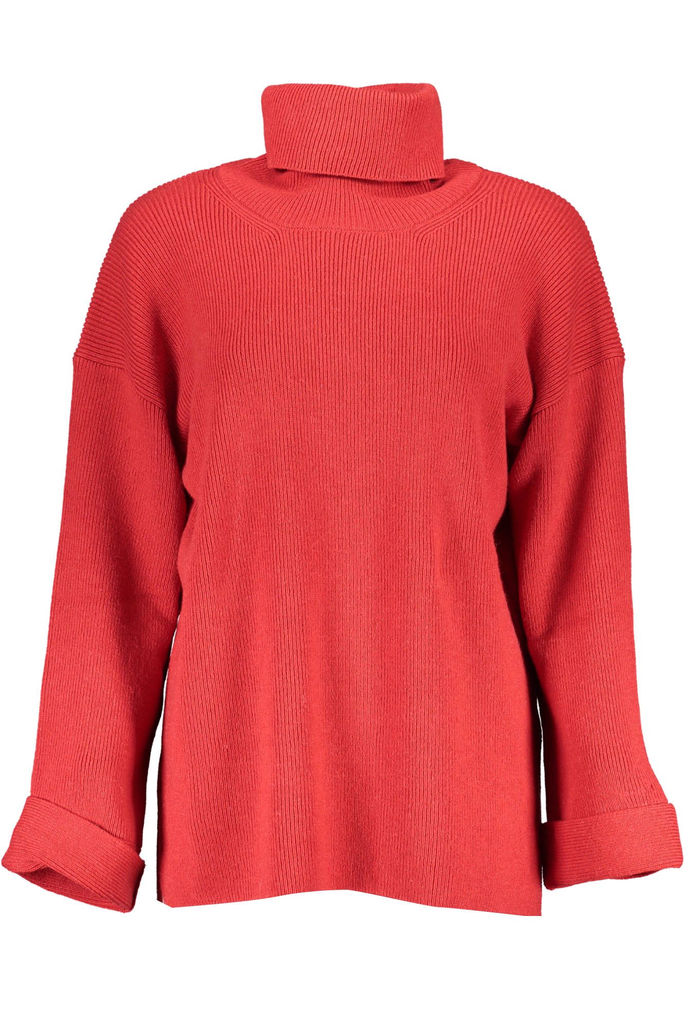 Red Wool Women Sweater - SEHABRANDS