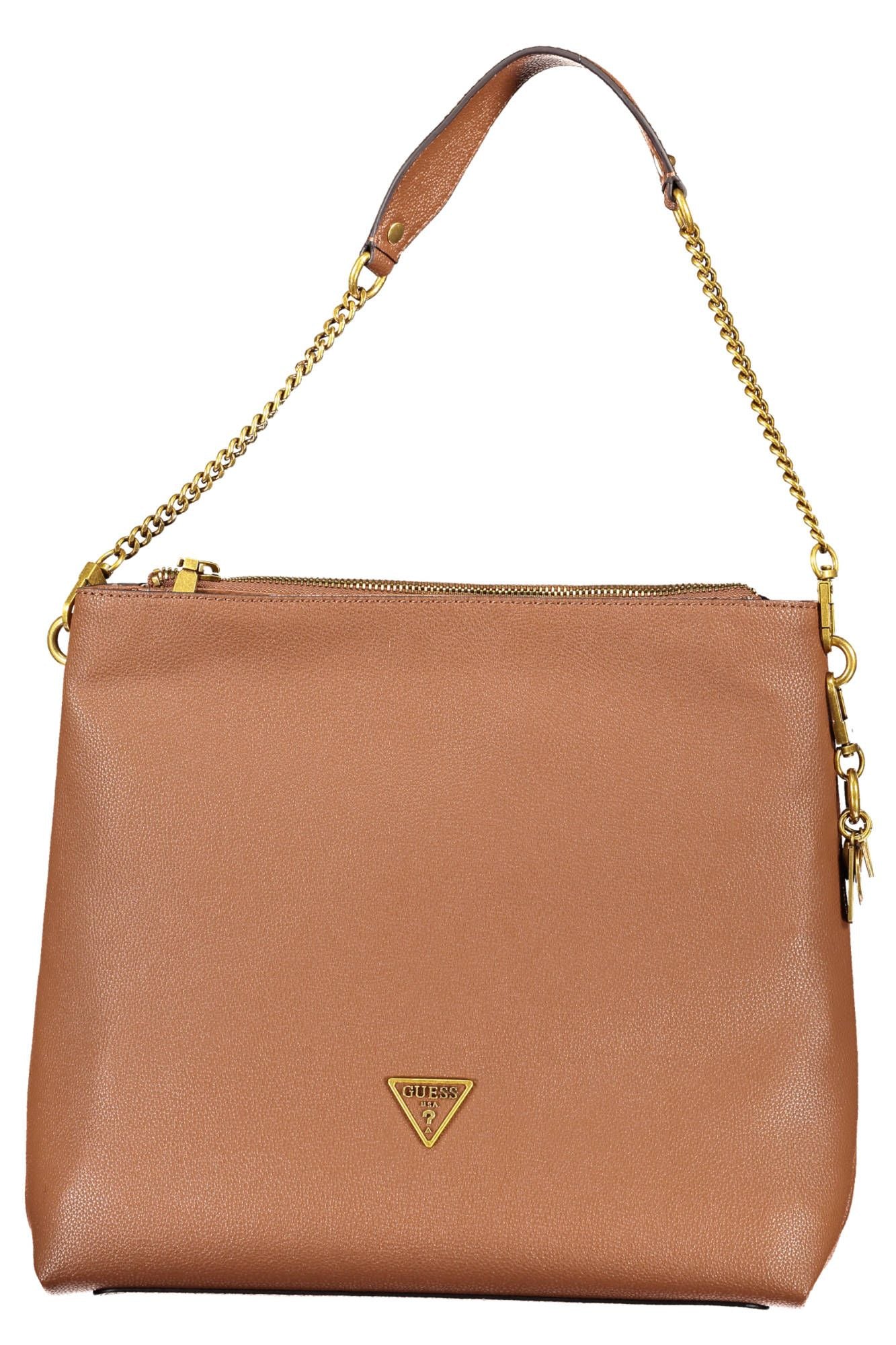 Brown Polyethylene Women Handbag - SEHABRANDS