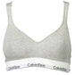 Gray Cotton Women Bralette - SEHABRANDS