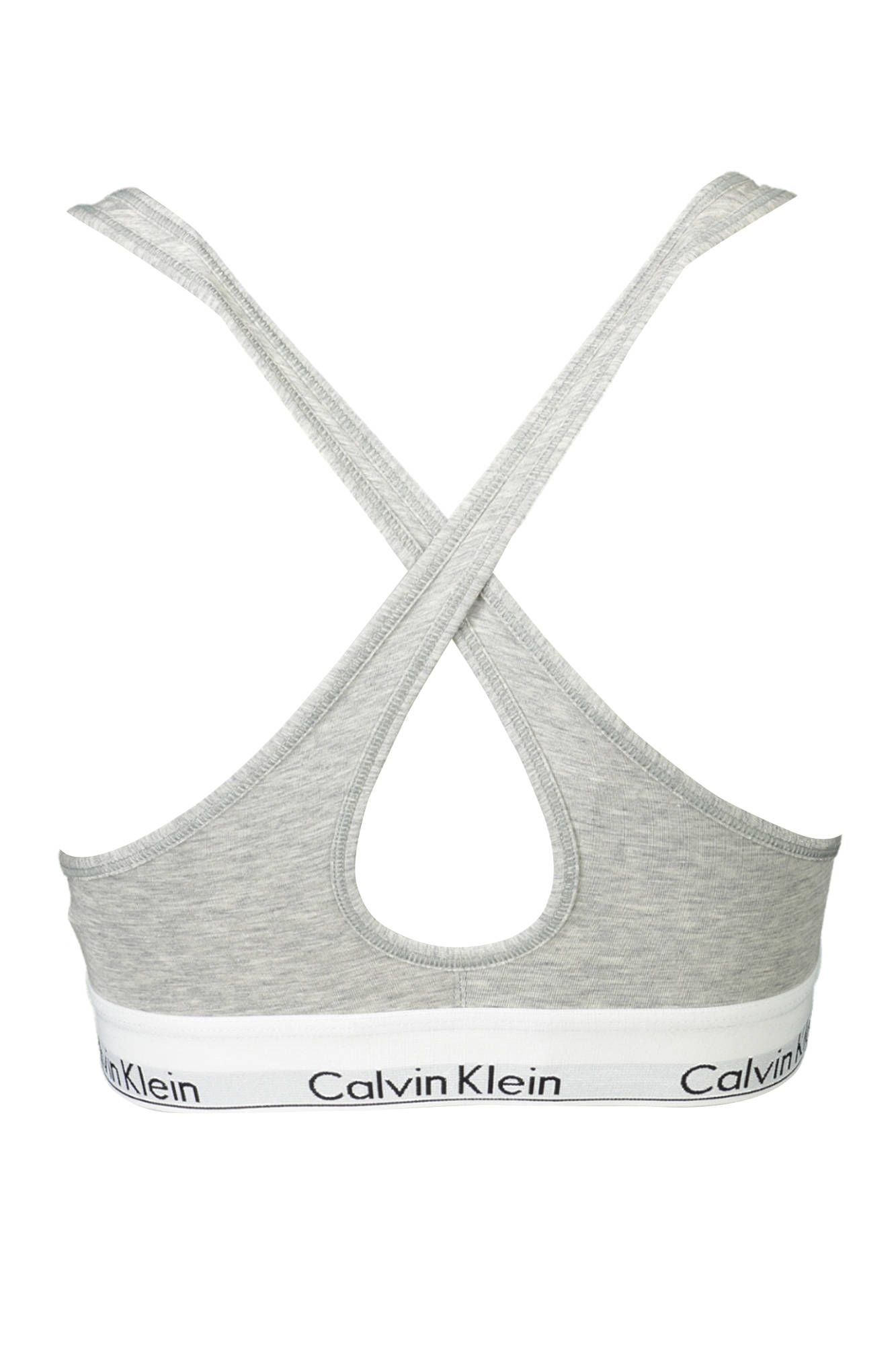 Gray Cotton Women Bralette - SEHABRANDS