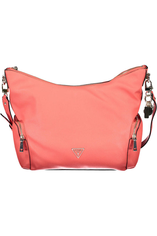 Pink Polyethylene Women Handbag - SEHABRANDS