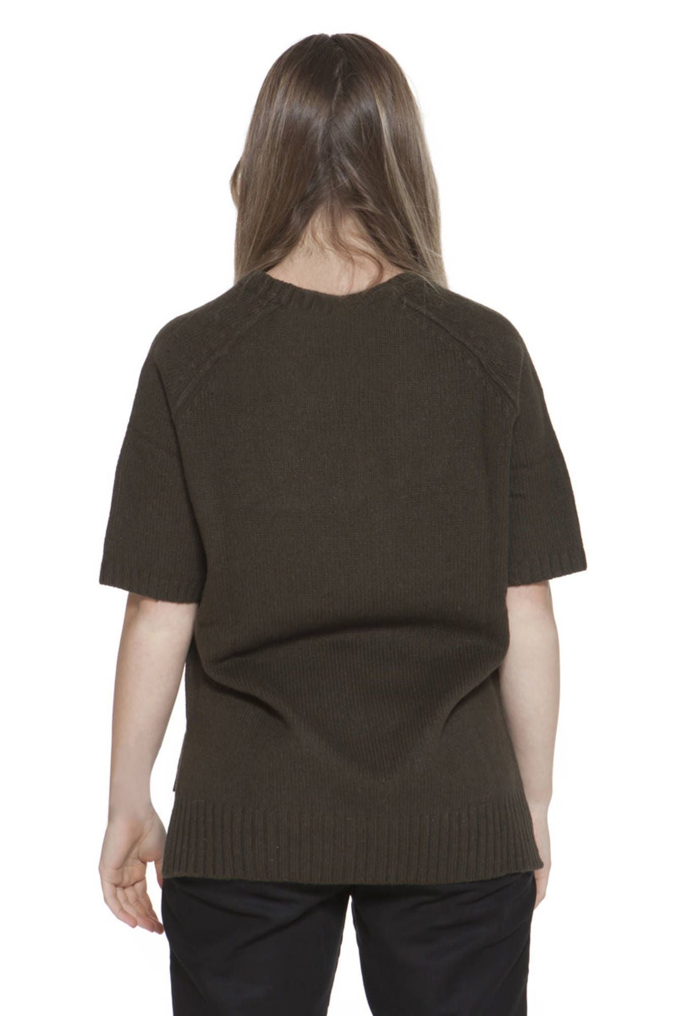 Green Wool Women Sweater - SEHABRANDS