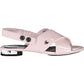 Pink Polyethylene Women Sandal - SEHABRANDS