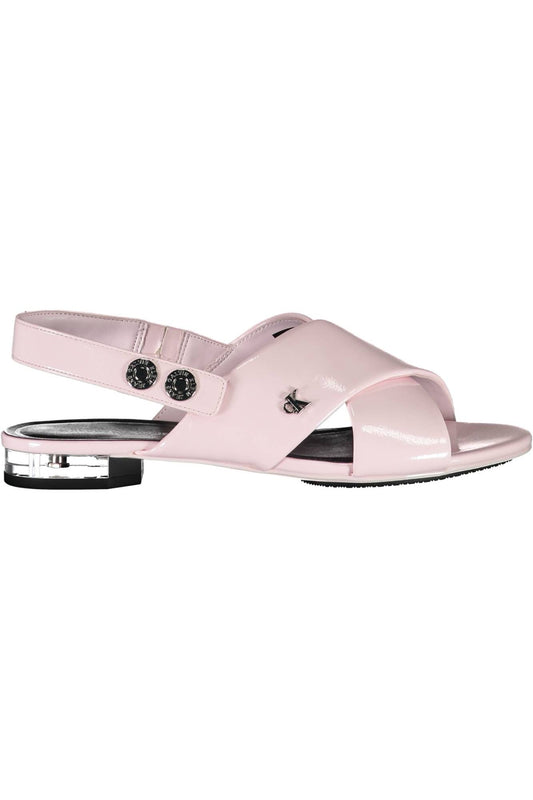 Pink Polyethylene Women Sandal - SEHABRANDS