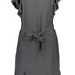 Black Polyester Women Dress - SEHABRANDS