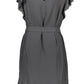 Black Polyester Women Dress - SEHABRANDS