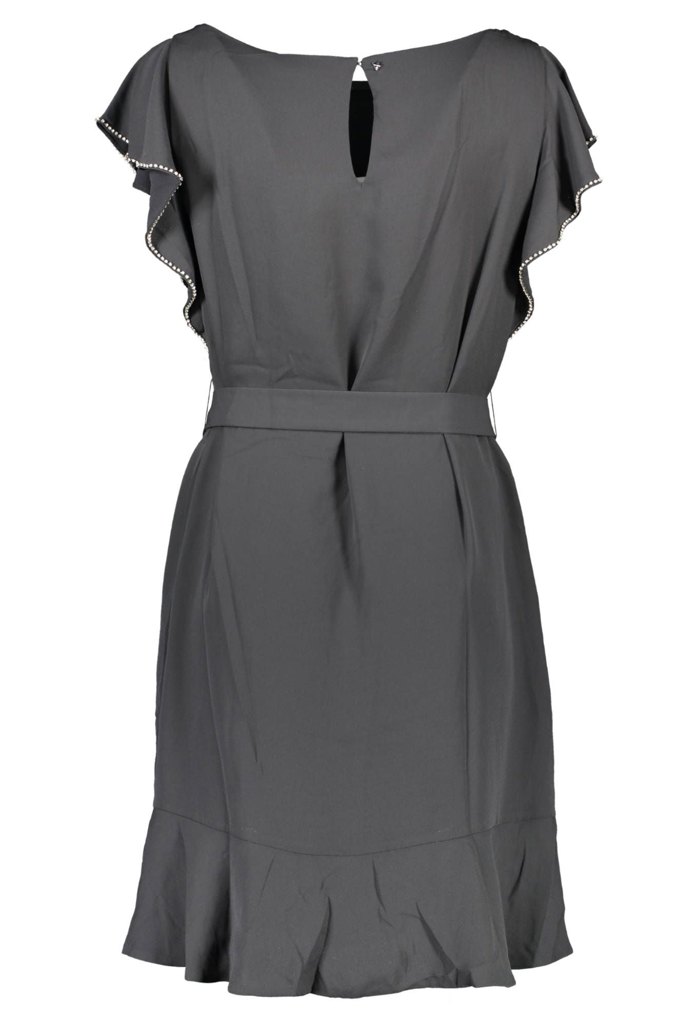 Black Polyester Women Dress - SEHABRANDS