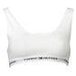 White Cotton Women Sports Bra - SEHABRANDS