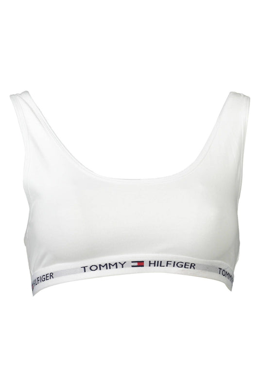 White Cotton Women Sports Bra - SEHABRANDS