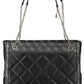 Black Polyethylene Women Handbag - SEHABRANDS