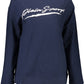 Blue Cotton Women Sweater - SEHABRANDS