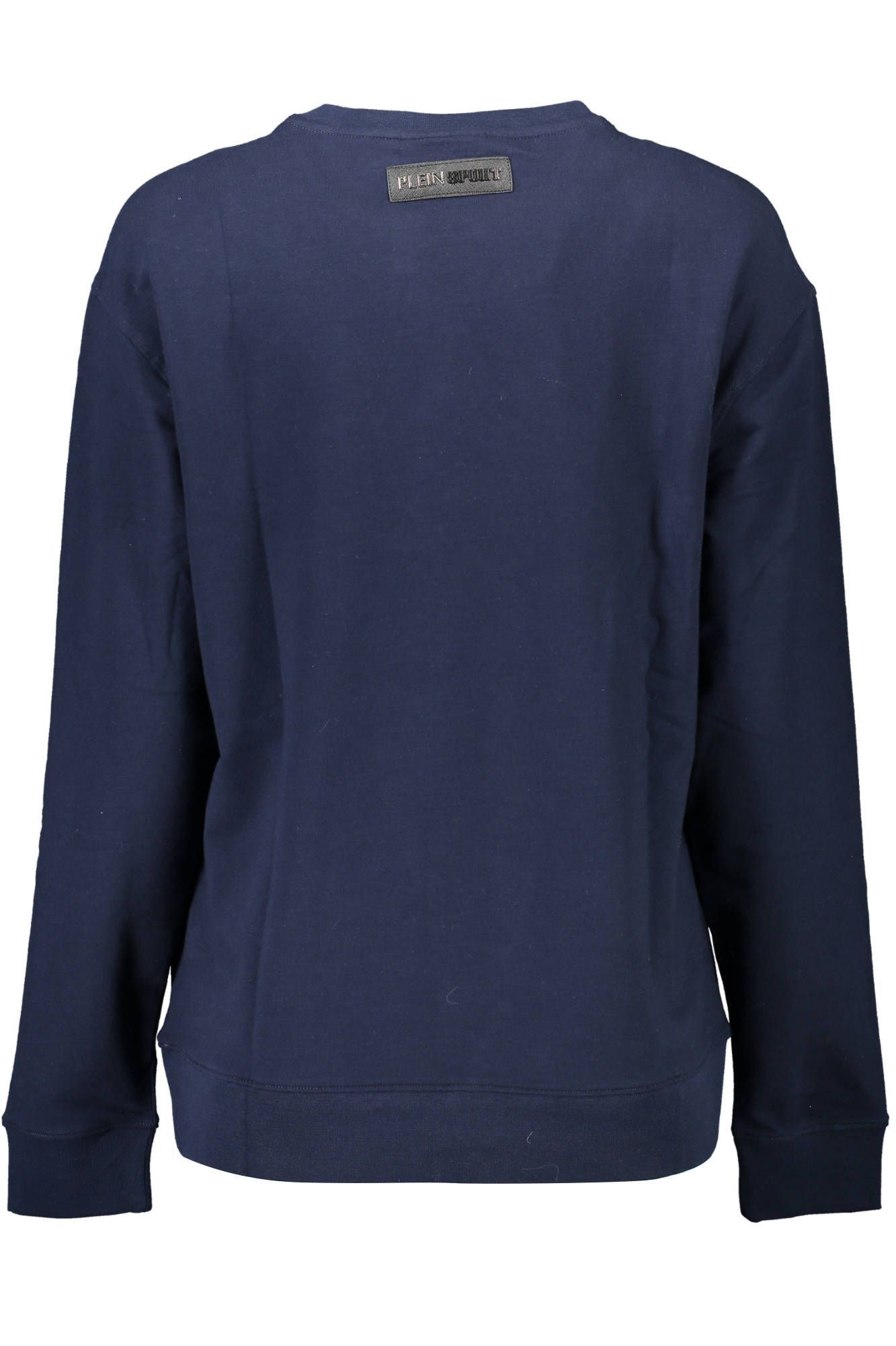 Blue Cotton Women Sweater - SEHABRANDS