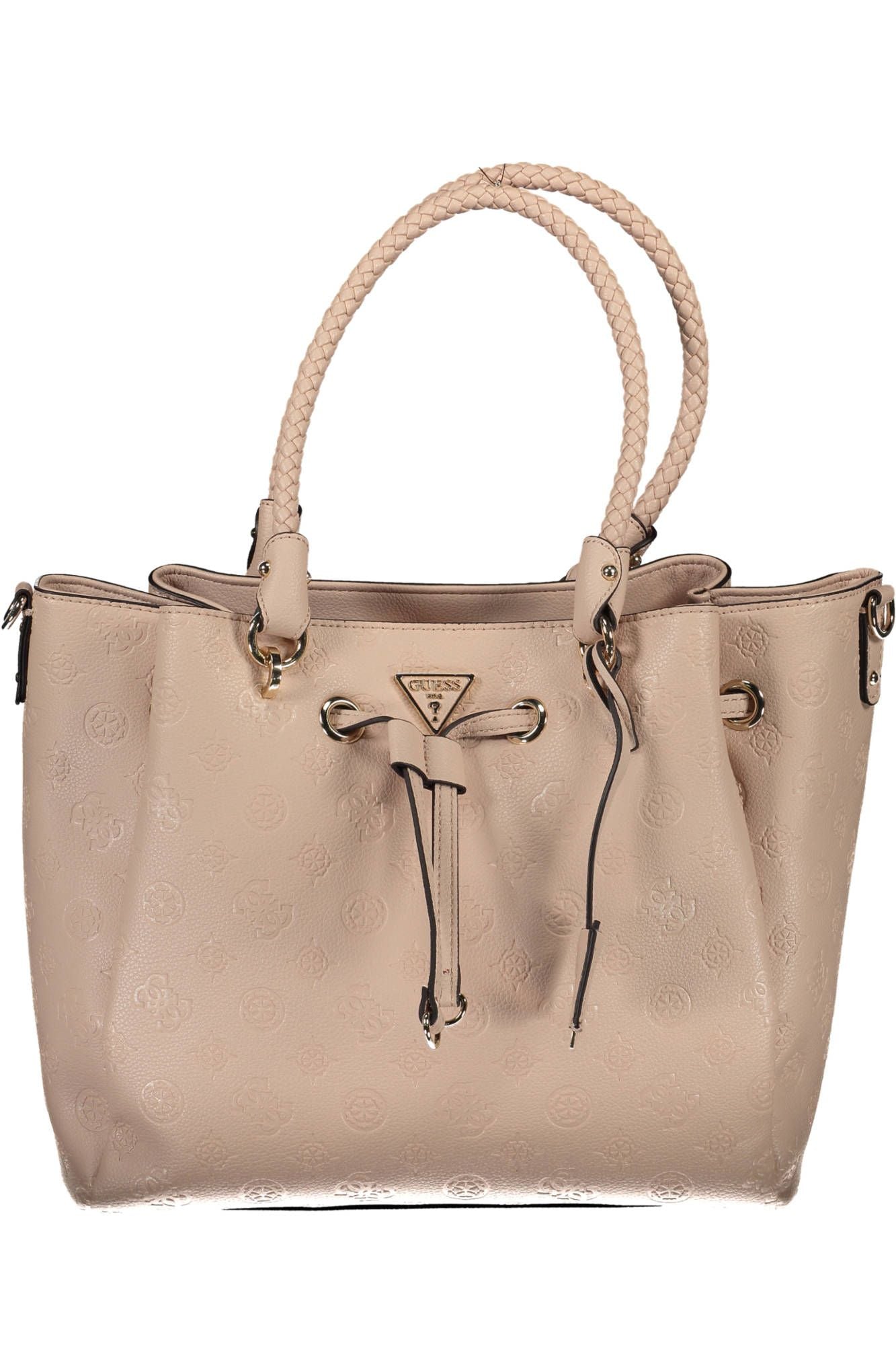 Pink Polyethylene Women Handbag - SEHABRANDS