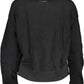 Black Cotton Women Sweater - SEHABRANDS