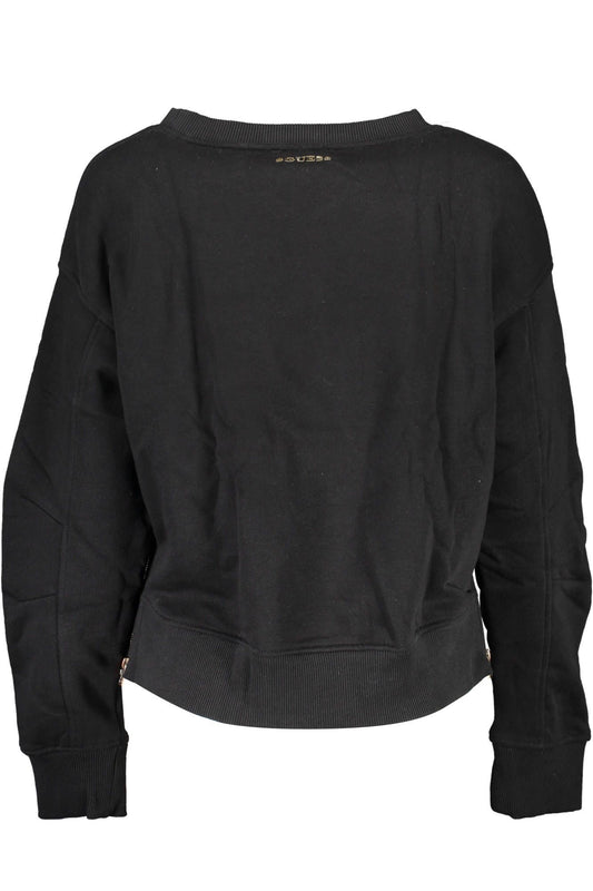 Black Cotton Women Sweater - SEHABRANDS