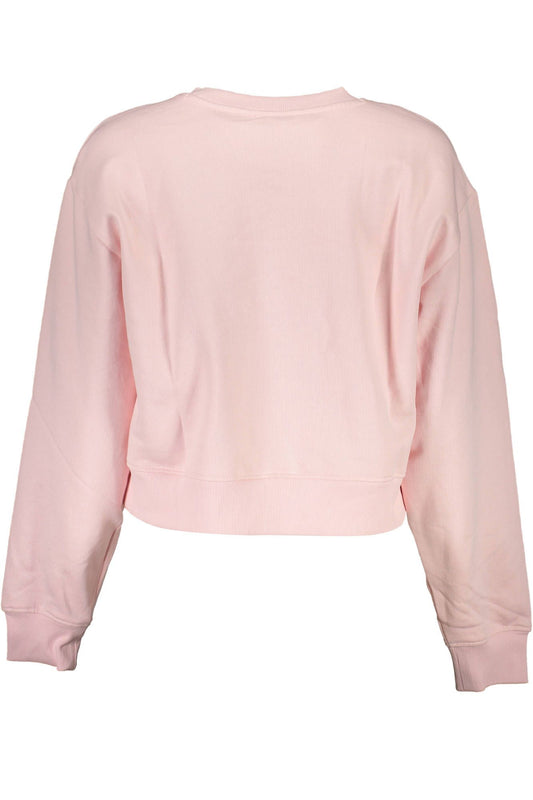 Pink Cotton Men Sweater - SEHABRANDS