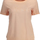 Pink Cotton Women T-Shirt - SEHABRANDS