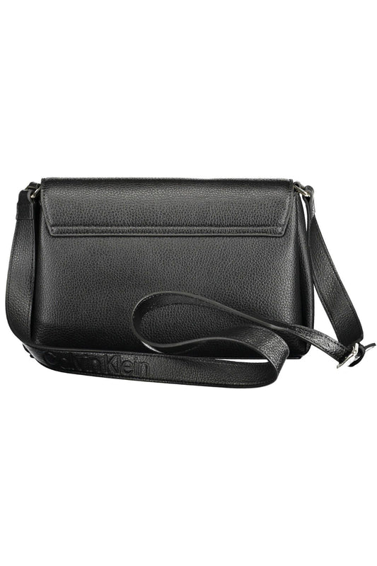 Black Polyester Women Handbag - SEHABRANDS