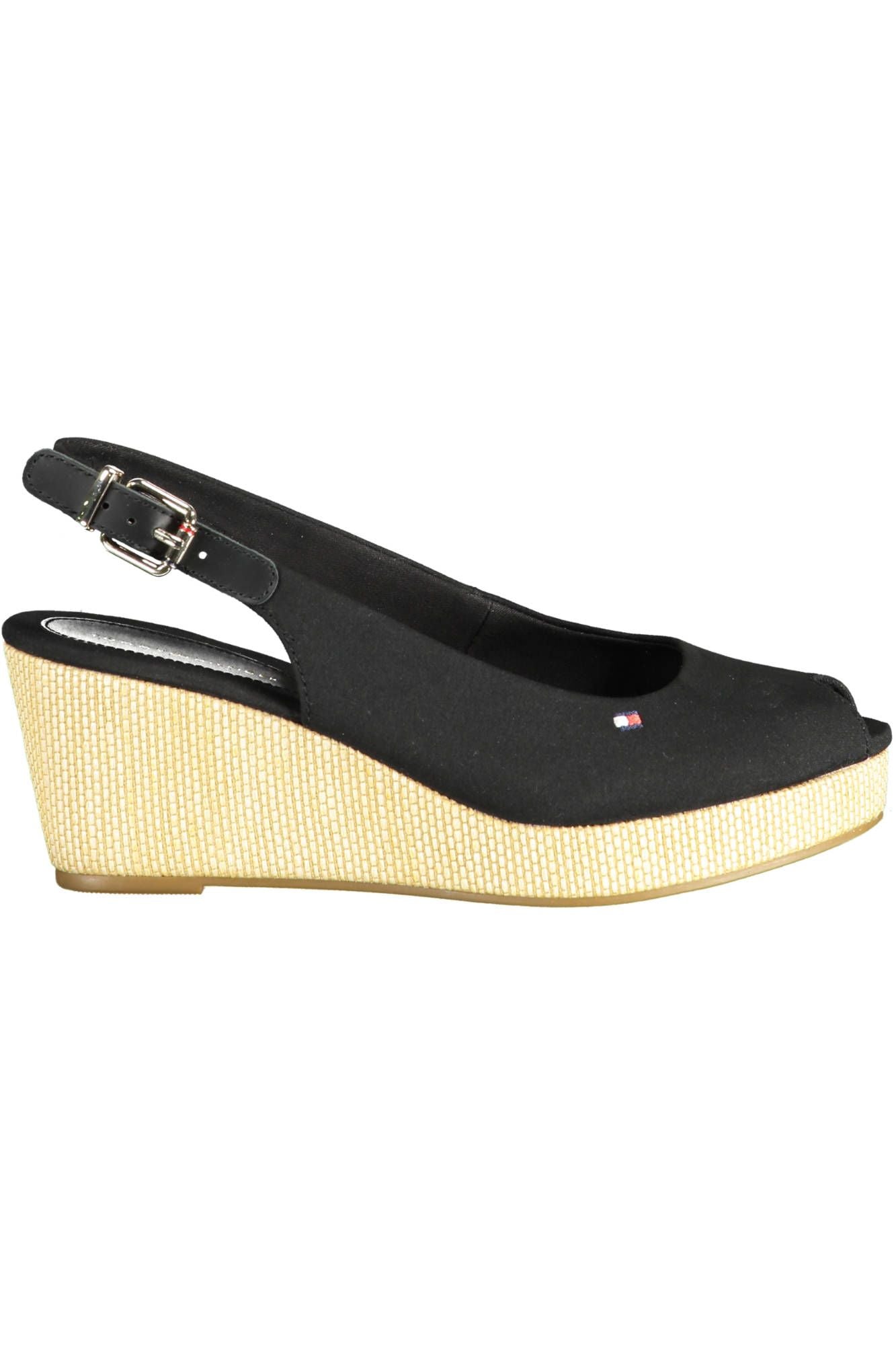 Black Cotton Women Sandal - SEHABRANDS