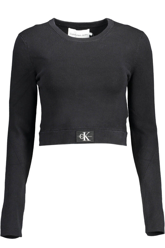 Black Lyocell Women Sweater - SEHABRANDS