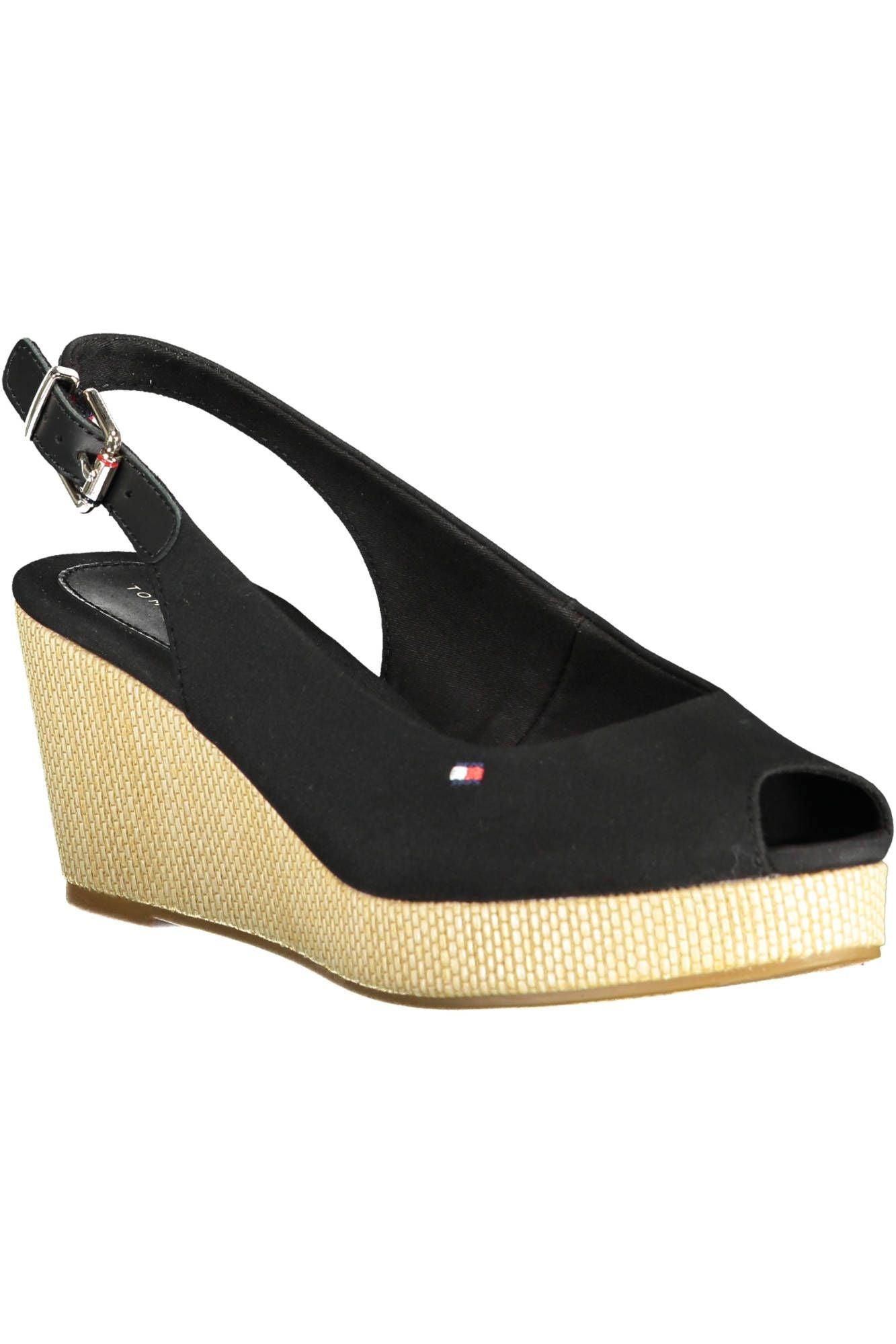 Black Cotton Women Sandal - SEHABRANDS