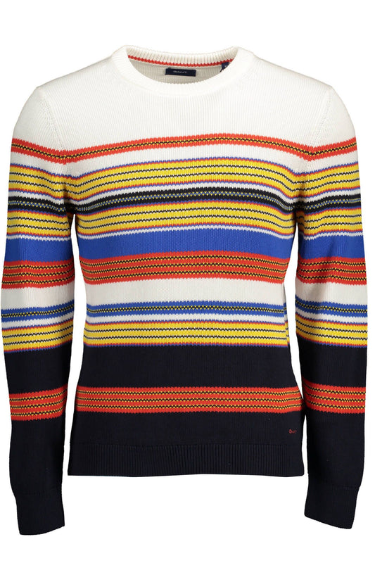 Blue Cotton Men Sweater - SEHABRANDS