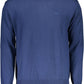 Blue Cotton Men Sweater - SEHABRANDS