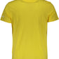 Yellow Cotton Men T-Shirt - SEHABRANDS