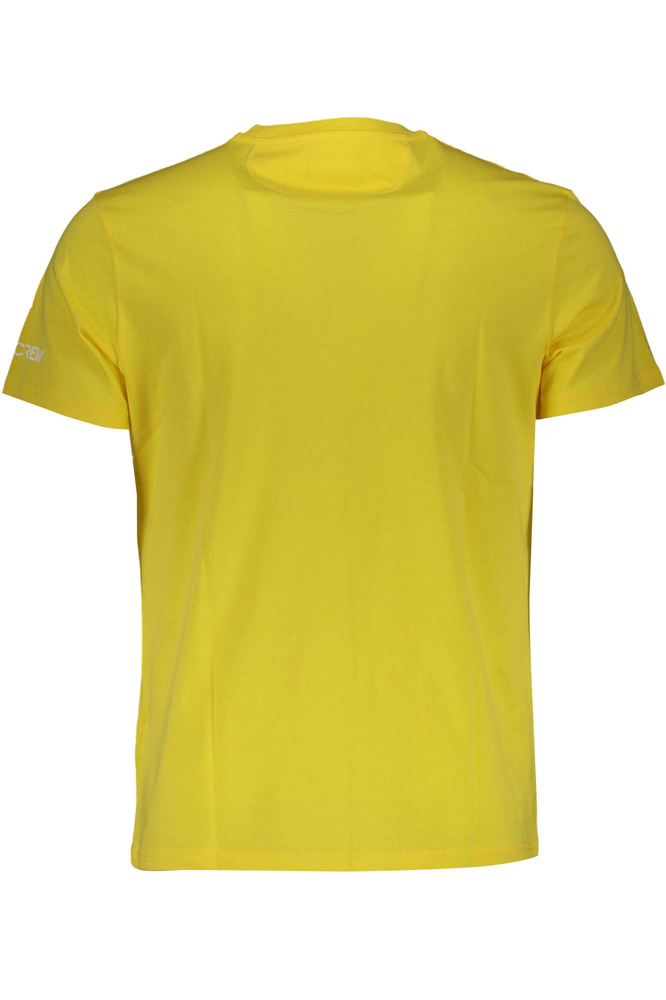 Yellow Cotton Men T-Shirt - SEHABRANDS