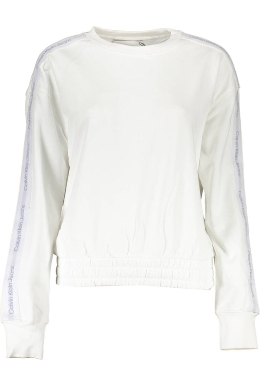 White Cotton Women Sweater - SEHABRANDS