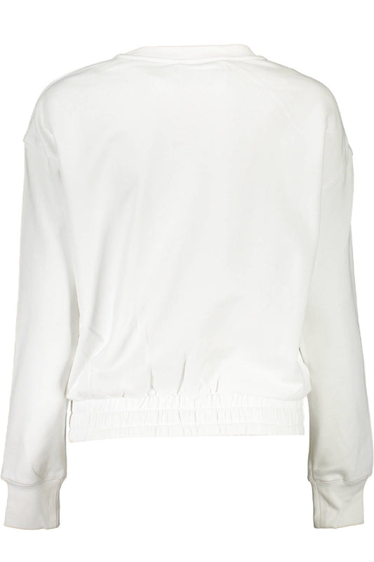 White Cotton Women Sweater - SEHABRANDS