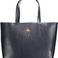 Blue Polyethylene Women Handbag - SEHABRANDS