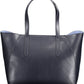 Blue Polyethylene Women Handbag - SEHABRANDS