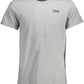 Gray Cotton Men T-Shirt - SEHABRANDS