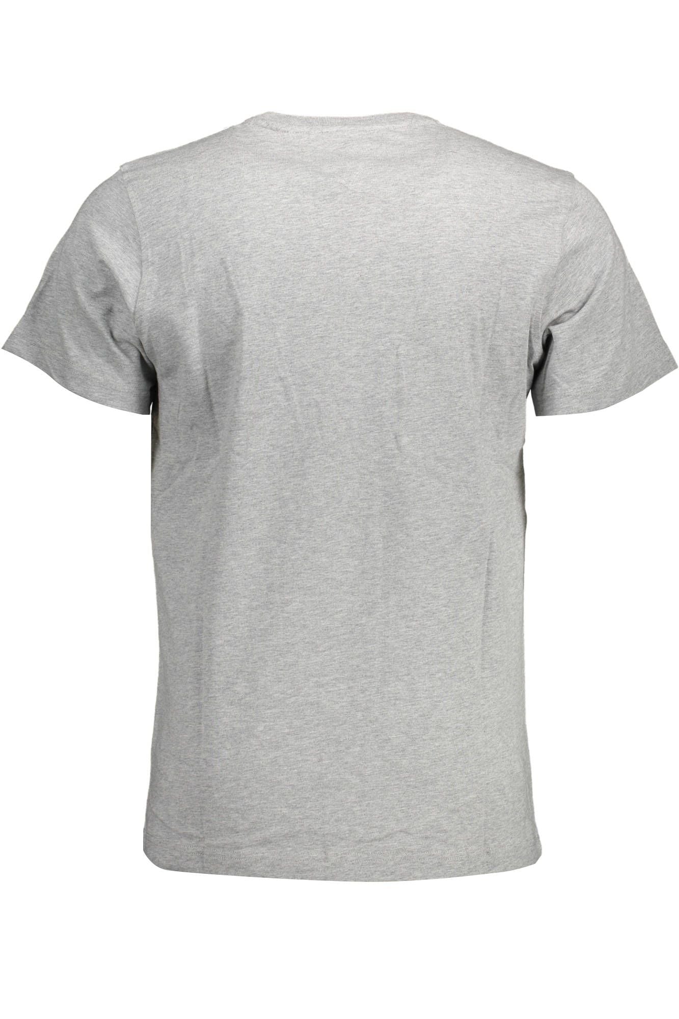 Gray Cotton Men T-Shirt - SEHABRANDS