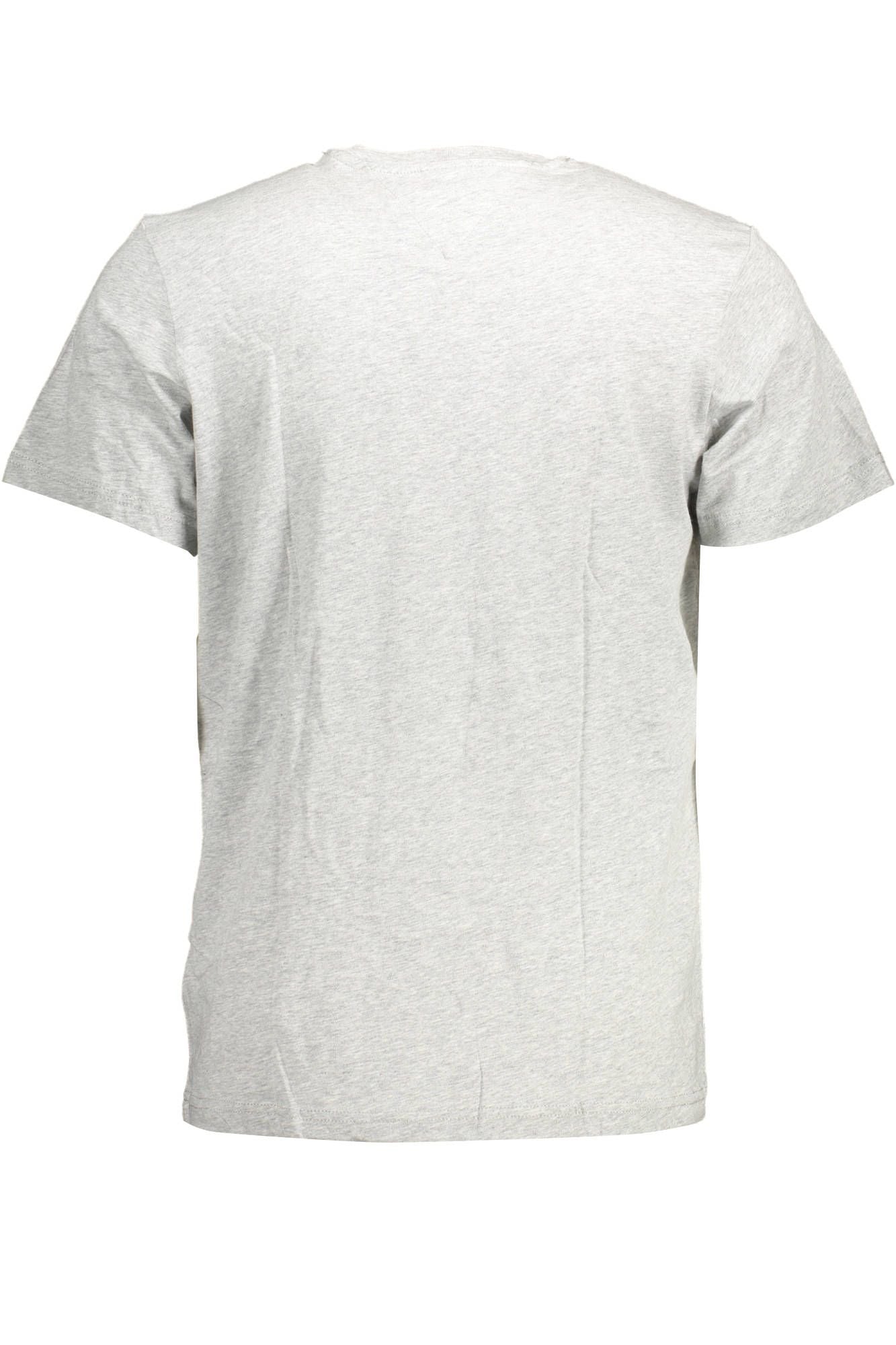 Gray Cotton Men T-Shirt - SEHABRANDS