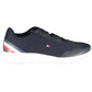 Blue Polyester Men Sneaker - SEHABRANDS