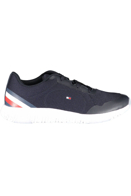 Blue Polyester Men Sneaker - SEHABRANDS