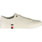 White Leather Men Sneaker - SEHABRANDS